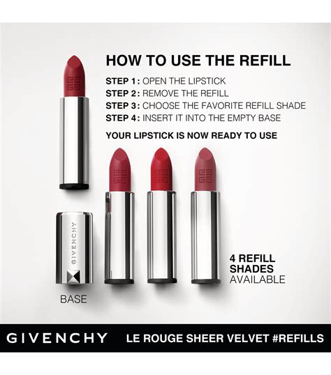 givenchy sheer velvet 27|givenchy red lipstick.